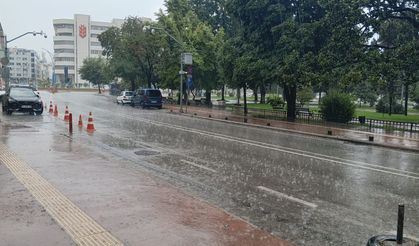 Samsun'da kuvvet yağış etkili oldu