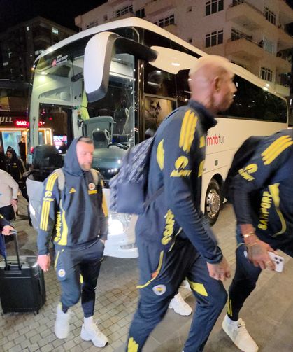 Fenerbahçe, Trabzon'a geldi