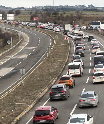 Bayram tatili dönüşünde Karabük geçişinde yoğunluk