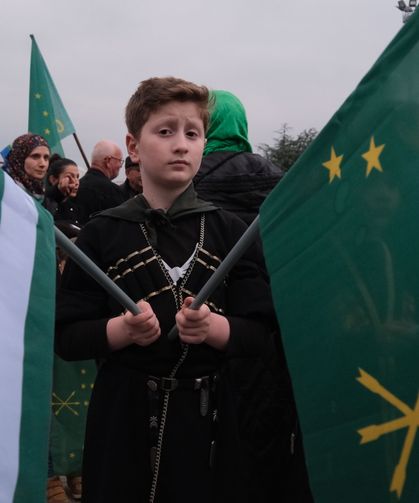 Çerkes ve Abhazlar, Kafkas Sürgünü'nde kaybettikleri atalarını andı