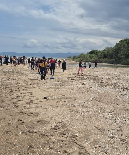 Ordu'da yasağa rağmen denize giren 2 kardeş boğulma tehlikesi geçirdi