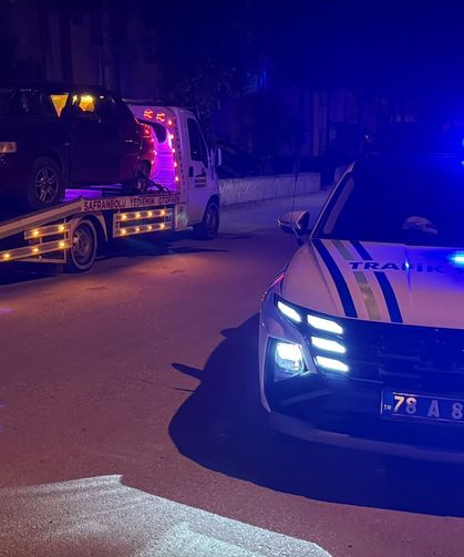 Polisin 'dur' ihtarına uymayan alkollü sürücüye 343 bin lira ceza