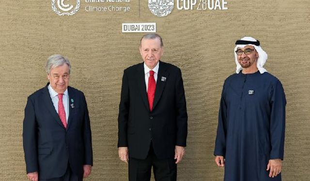 Cumhurbaşkanı Erdoğan, COP 28’de