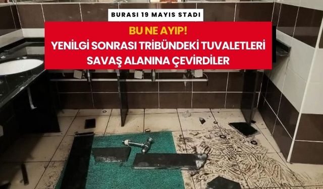 Trabzonspor Taraftarı Stadyumu Paramparça Etti