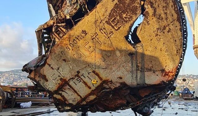 Batık Kafkametler Gemisinin Yaşam Mahalli Çıkarıldı