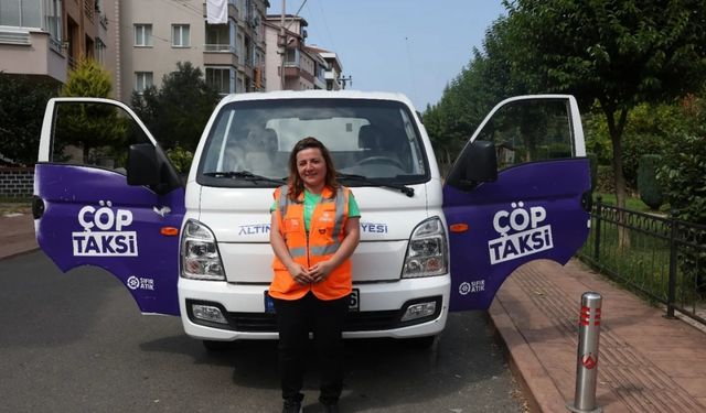 Ordu'da "Çöp Taksi"nin Şoförü Leyla Akyol Temiz Bir Çevre İçin Çalışıyor