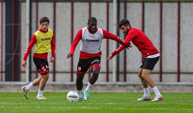 Samsunspor Adana Demirspor Maçının Hazırlıklarını Sürdürdü