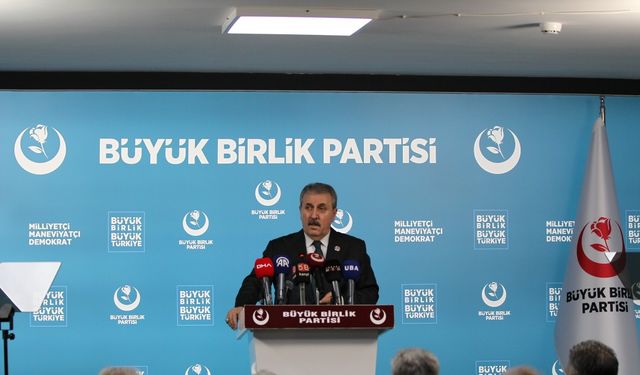 BBP Lideri Destici: Asgari Ücret Artışı Yetersiz ve Adaletsiz