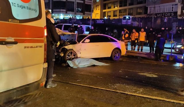 İstanbul-Esenler TEM bağlantı yolunda zincirleme trafik kazası: 1 ölü, 9 yaralı