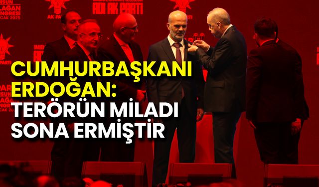 Cumhurbaşkanı Erdoğan: Terörün Miladı Sona Ermiştir