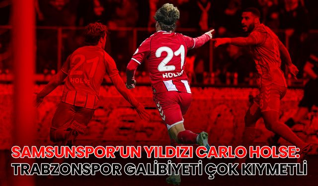 Carlo Holse: Trabzonspor Galibiyeti Çok Kıymetli