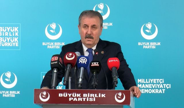 Mustafa Destici: Bağımsız Filistin Devleti Kurulmadan Barış Mümkün Değil