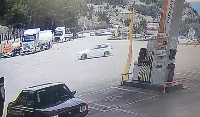 Akaryakıt istasyonunda drift atan sürücüye 46 bin TL ceza
