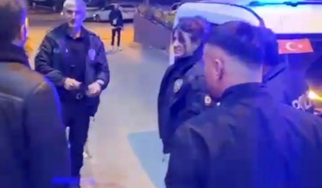 Safranbolu’da kavga ihbarına giden polislere kutlama
