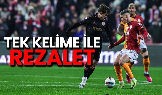 Samsunspor GS’ye  Kolay Teslim Oldu