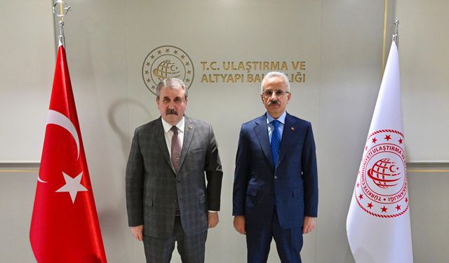 BBP Genel Başkanı Destici, Bakan Uraloğlu'nu ziyaret etti