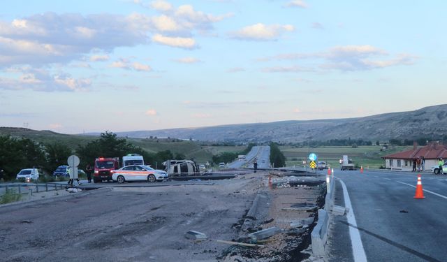 Çankırı'da otomobil takla attı; 1 ölü, 3 yaralı