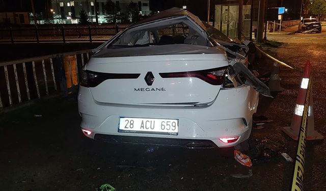 Giresun’da otomobiller çarpıştı; 2 ölü, 3 yaralı