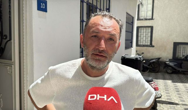 Komşular arasındaki anlaşmazlık kamerada