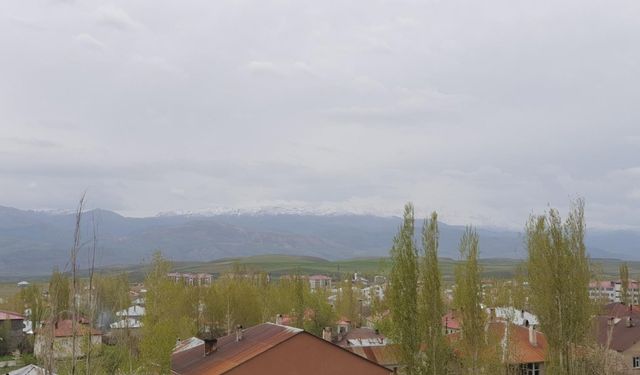 Van'da yüksek kesimlere kar yağdı