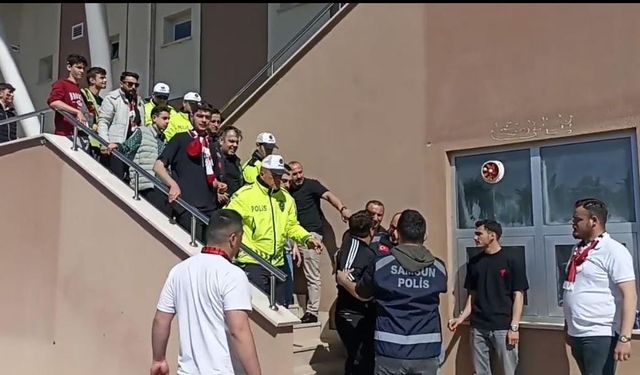 Samsun’da Derbi Gerginliği: 3 Taraftar Gözaltına Alındı