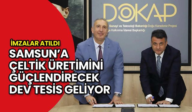 Samsun’a Çeltik Üretimini Güçlendirecek Dev Tesis Geliyor