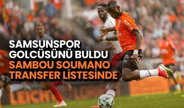 Samsunspor Golcüsünü Fransa'da Buldu: Sambou Soumano