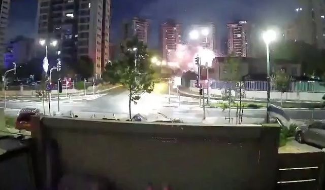 İran’ın İsrail’e fırlattığı balistik füzeler bazı kentlere isabet etti