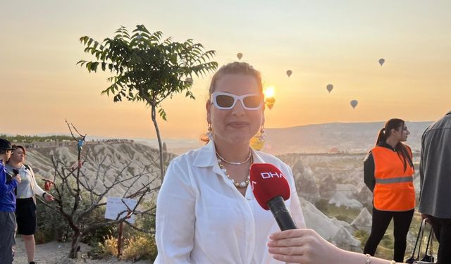Kapadokya’da bayram tatili yoğunluğu