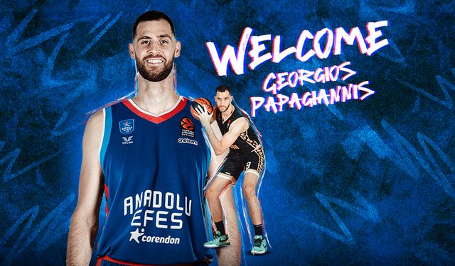 Anadolu Efes, Papagiannis ile 2+1 yıllık sözleşme imzaladı