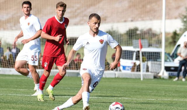 Hatayspor hazırlık maçında Vanspor'u 1-0 mağlup etti