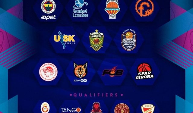Kadınlar EuroLeague'de Türkiye'den 3 takım mücadele edecek
