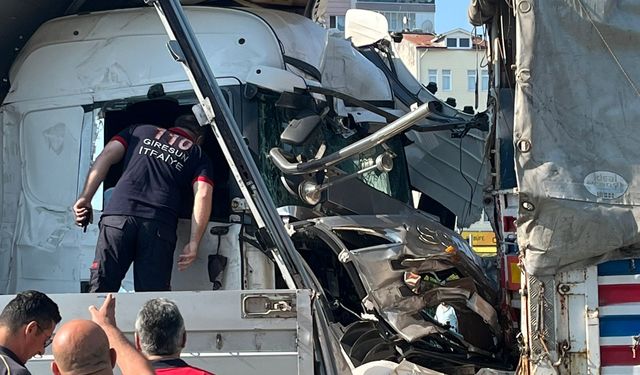 Karadeniz Sahil Yolu'nda zincirleme kaza; 1 ölü