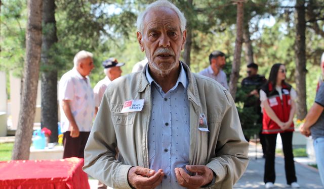 Şehit Mustafa Zamkı'nın naaşı 67 yıl sonra memleketi Çankırı'ya getirilip, defnedildi