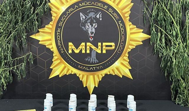 Malatya'da uyuşturucu operasyonunda 9 tutuklama