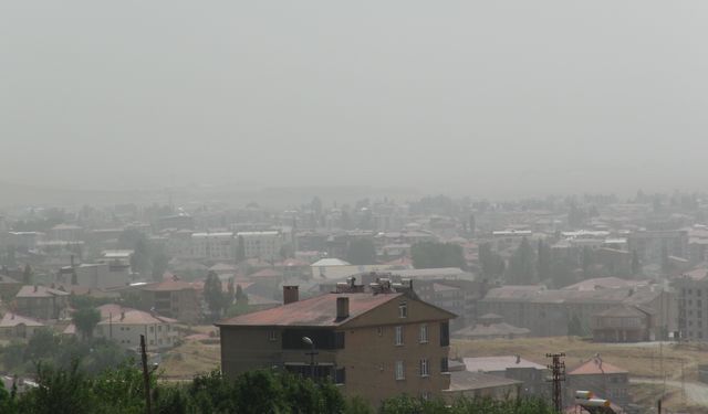 Toz taşınımı hayatı olumsuz etkiledi