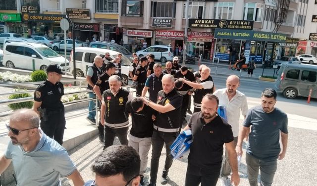 Çorum'da 10 milyonluk 'change' araç operasyonu: 8 gözaltı (2)