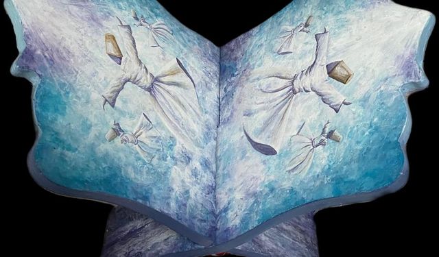 7 kilo uyuşturucu semazen figürlü rahlede şeklinde saklanmış