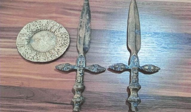 Bolu'da kaçak tarihi eser operasyonu: 1 gözaltı