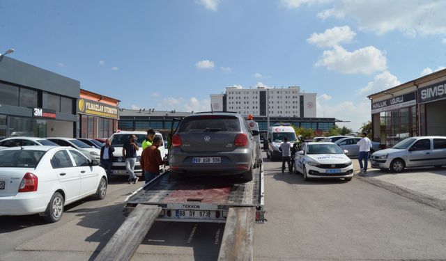 'Dur' ihtarına uymayan sürücü, 14 yaşındaki çocuk çıktı