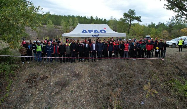 Karabük'te sel tatbikatı