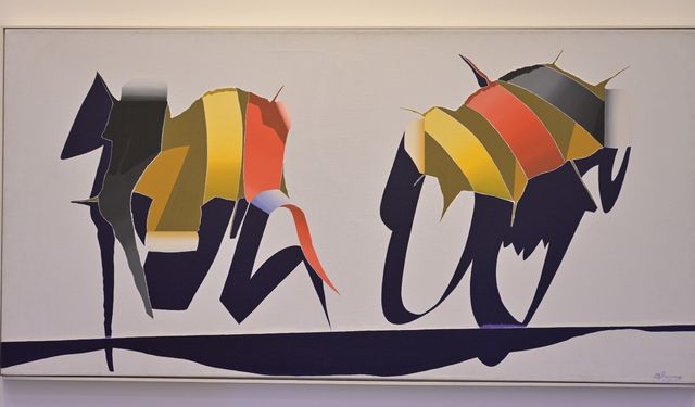 Yıldız Holding, 'Fısıldayan Duvarlar'ın ressamı Doğançay'ı özel söyleşiyle andı