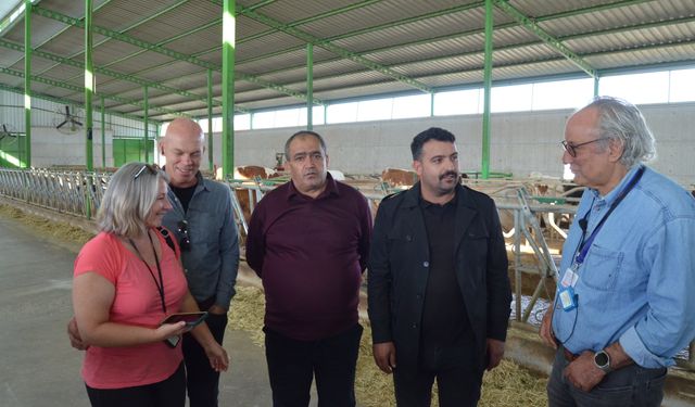 Aksaray- Kanadalı çiftçiler, tarım turizmiyle Aksaray'a geldi /Video eklendi