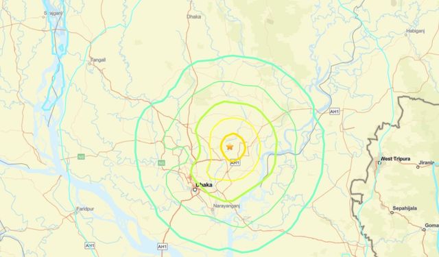 Bangladeş'te 5.5 büyüklüğünde deprem: 3 ölü