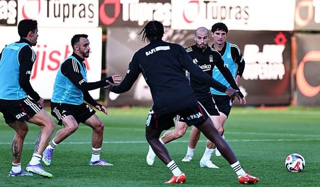 Beşiktaş, Samsunspor maçı hazırlıklarına başladı