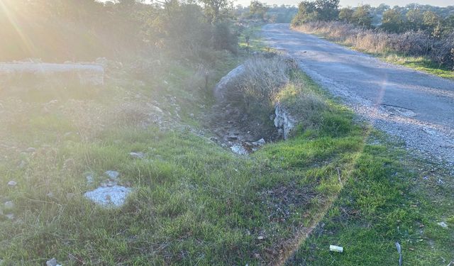 Çanakkale'de boş arazide bebek cesedi bulundu