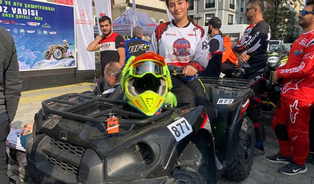 Rize'de Türkiye Enduro ve ATV Şampiyonası heyecanı