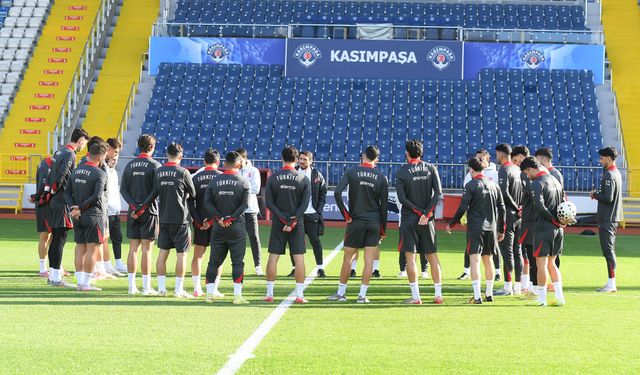 Ümit Milli Futbol Takımı, Ukrayna maçına hazır