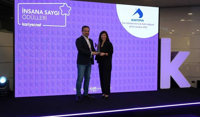 Sampa İstihdama Katkısını Ödüllerle Taçlandırdı