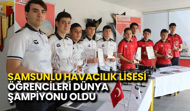 Samsunlu Öğrenciler Robot Olimpiyatları’nda Dünya Zirvesine Çıktı